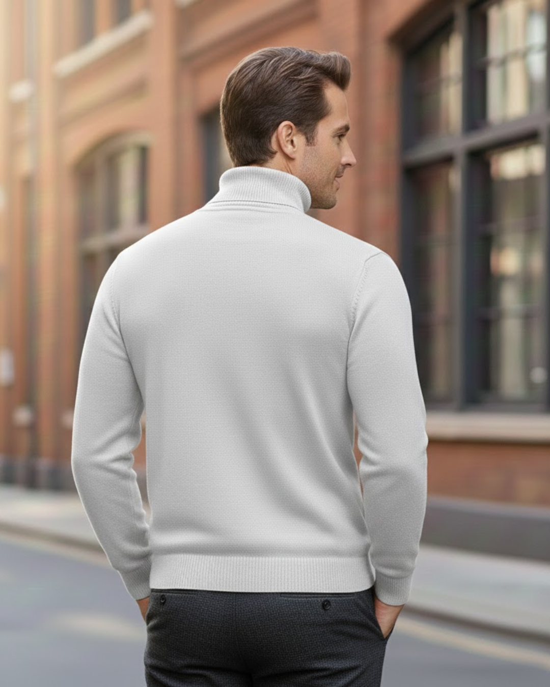 Camisola Premium de Fibra Extra Suave para Homem