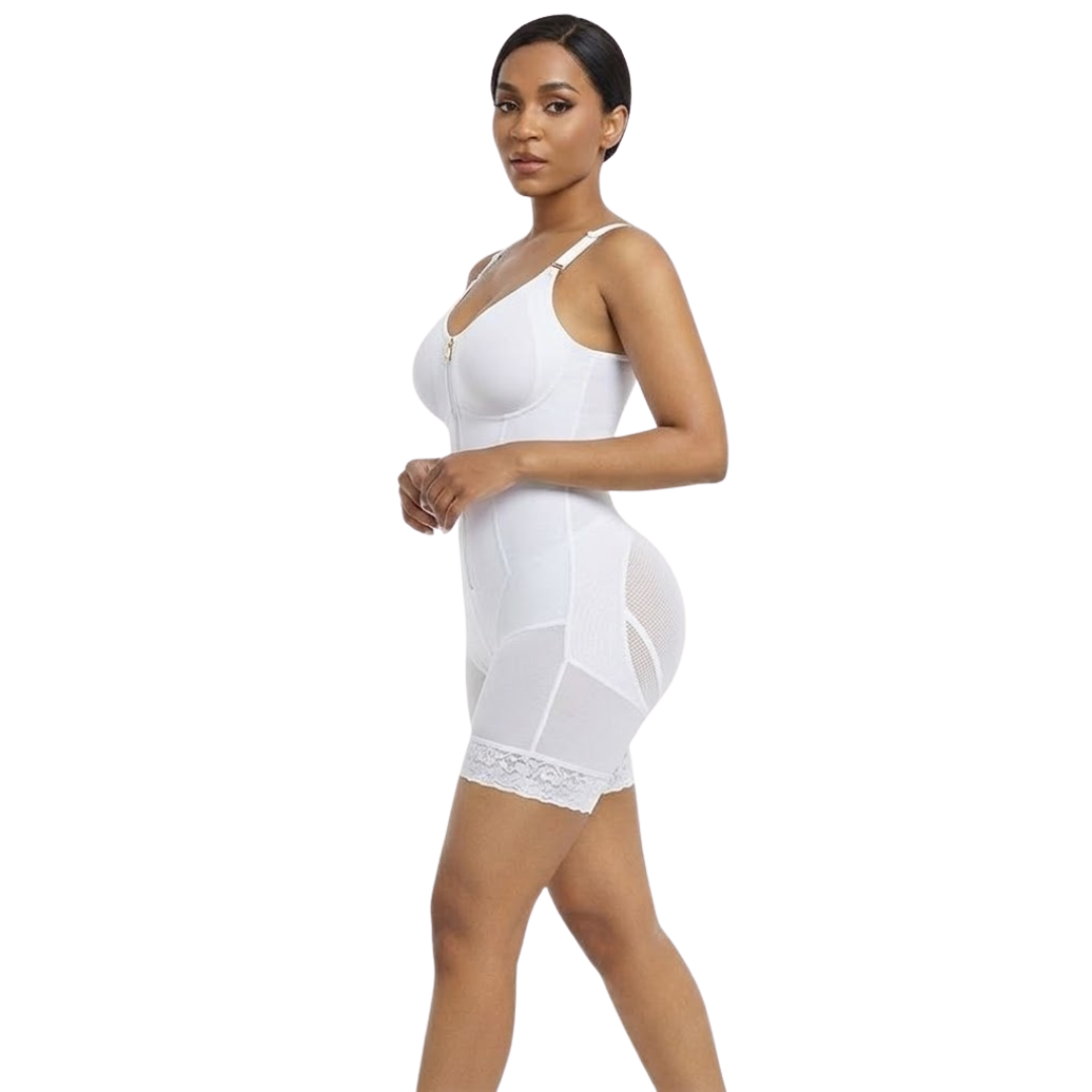 Body Modelador de Compressão Integral e Realce Anatômico