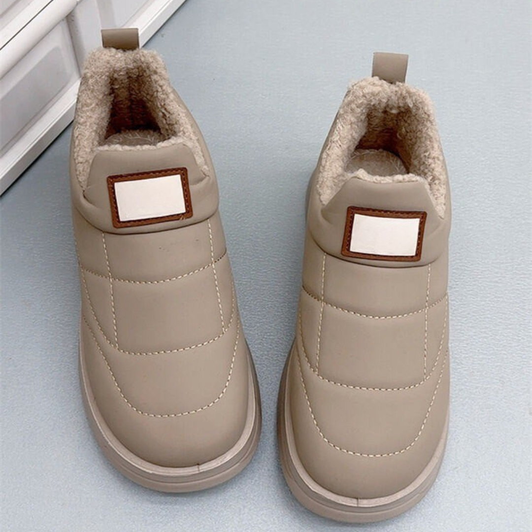 Sapatos acolchoados com forro ultra-suave