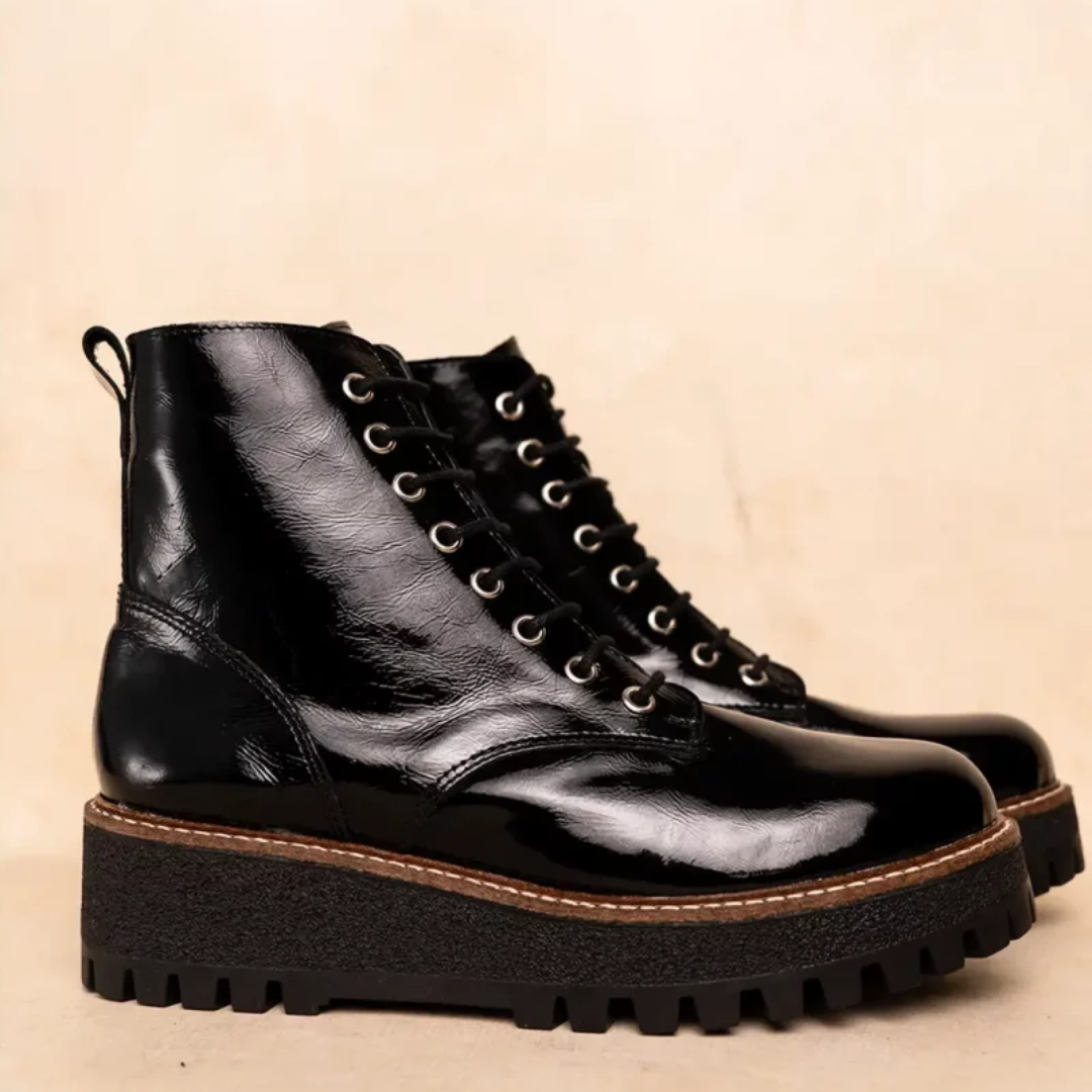 Botas Urbanas de Plataforma com Sola Track