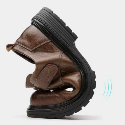 Sapatos Casuais em Pele Genuína