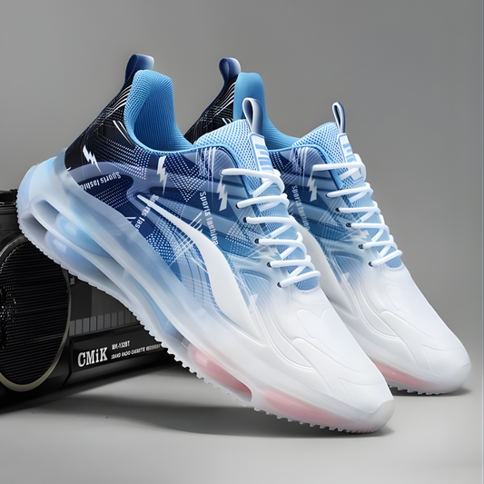 Sapatilhas Desportivas com Design Colorblock