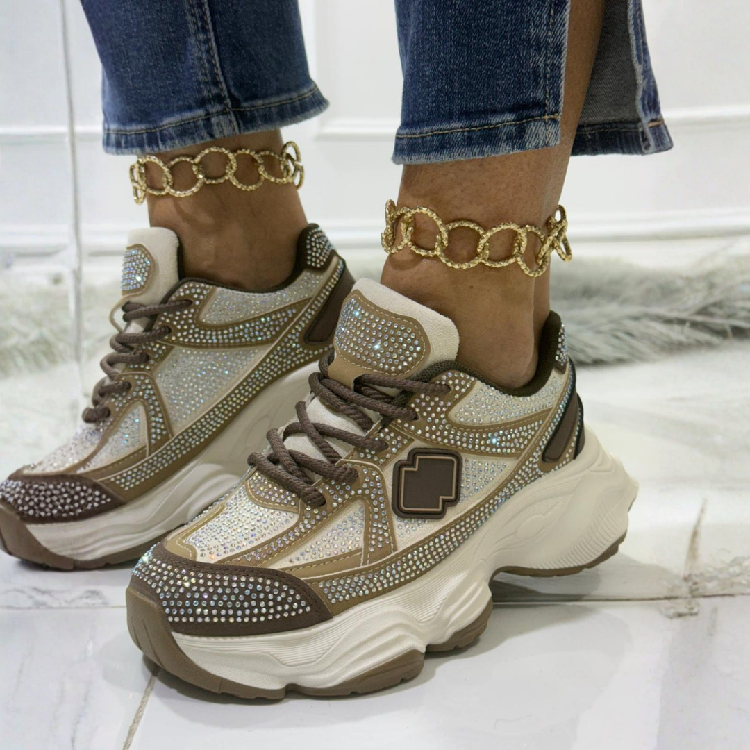 Zapatilhas Desportivas De Estilo Versátil Com Sola De Alto Rendimento Para Mulher