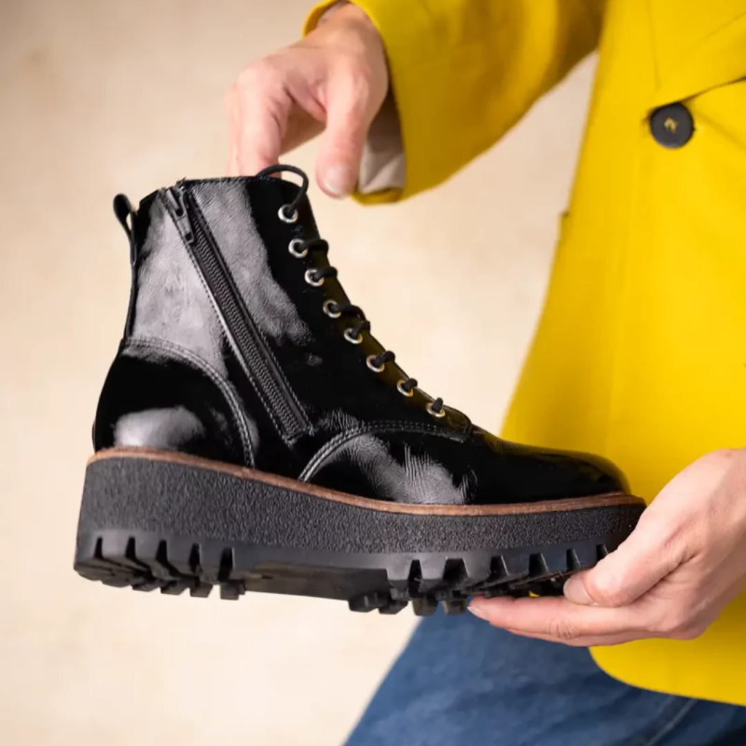 Botas Urbanas de Plataforma com Sola Track