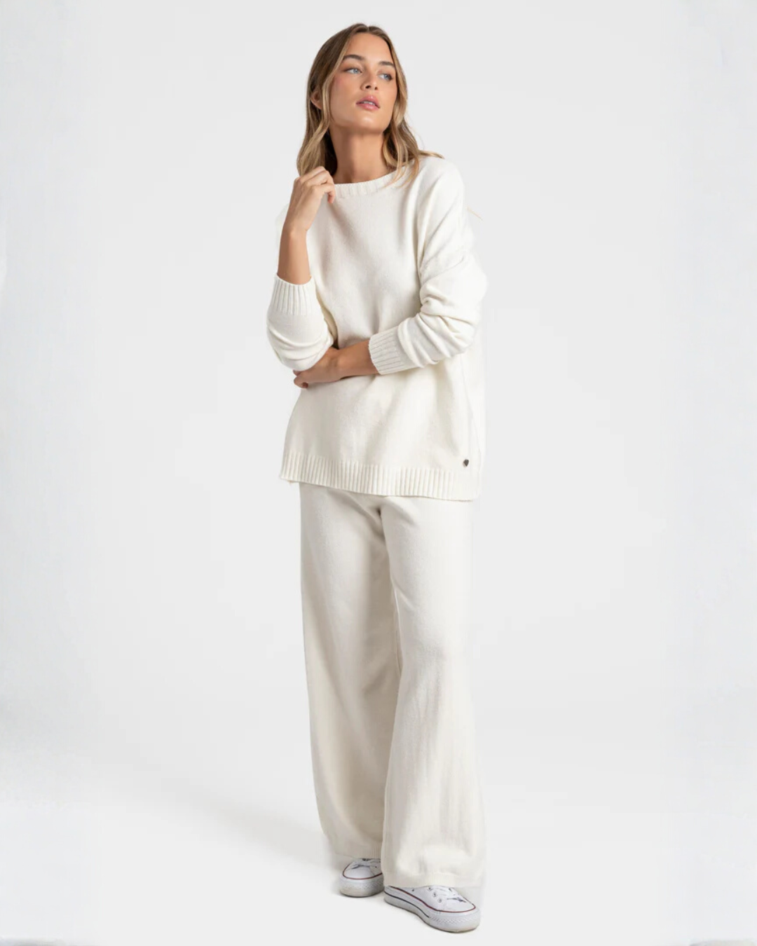 Conjunto Armonias de Duas Peças de Malha para Mulher