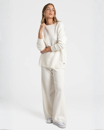 Conjunto Armonias de Duas Peças de Malha para Mulher