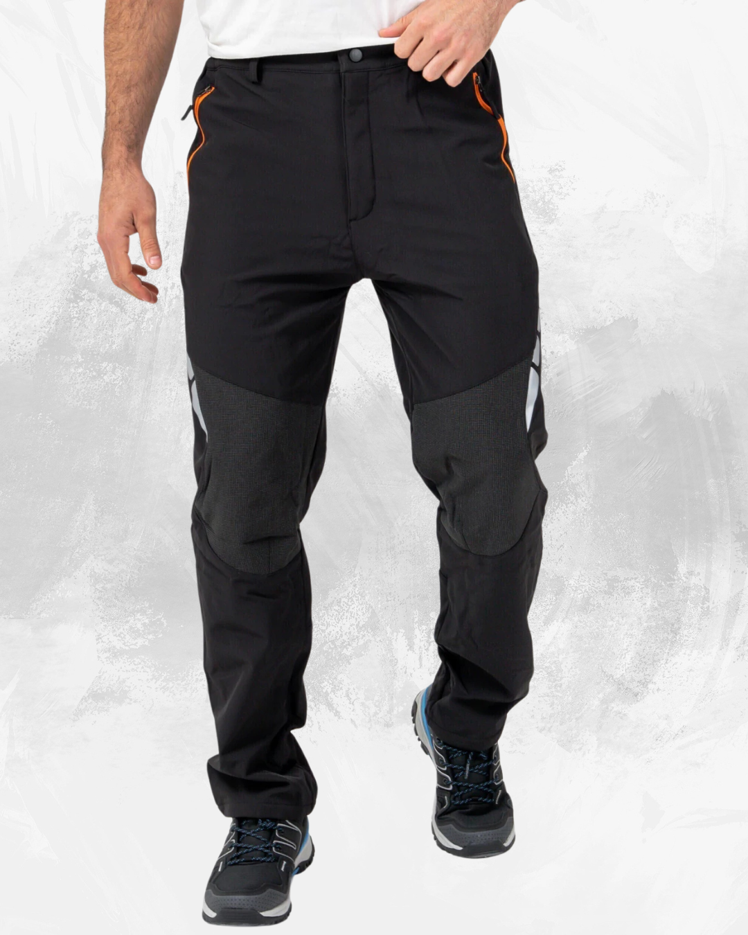 Calças térmicas impermeáveis unissexo