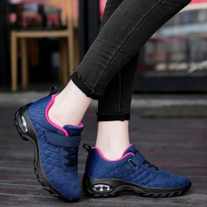 Sapatos ortopédicos com sola de gel para mulher