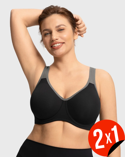 Soutien de Elevada Sustentação com Costas Reforçadas (OFERTA 2X1)