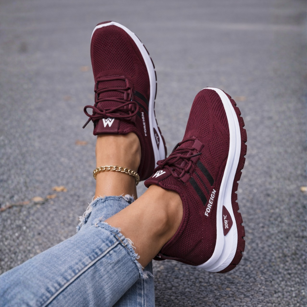 Zapatilhas Desportivas De Estilo Versátil Para Mulher