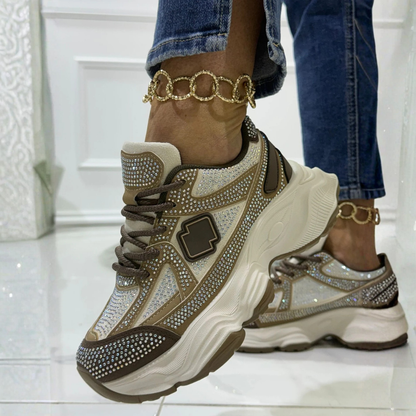 Zapatilhas Desportivas De Estilo Versátil Com Sola De Alto Rendimento Para Mulher