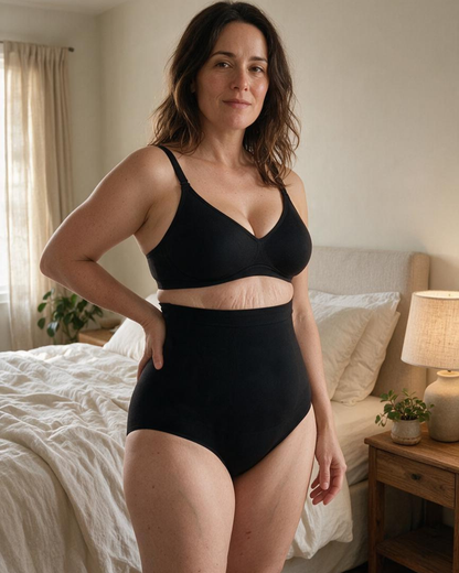 Cueca Modeladora de Cintura Alta para Mulher (OFERTA 2x1)