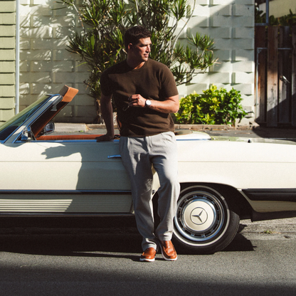 Mocassins Seúl Slip-On em Pele Premium