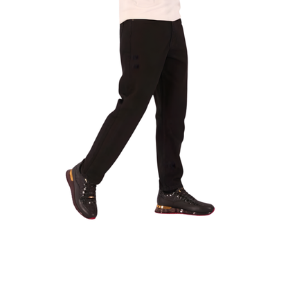 Ténis de couro com design minimalista