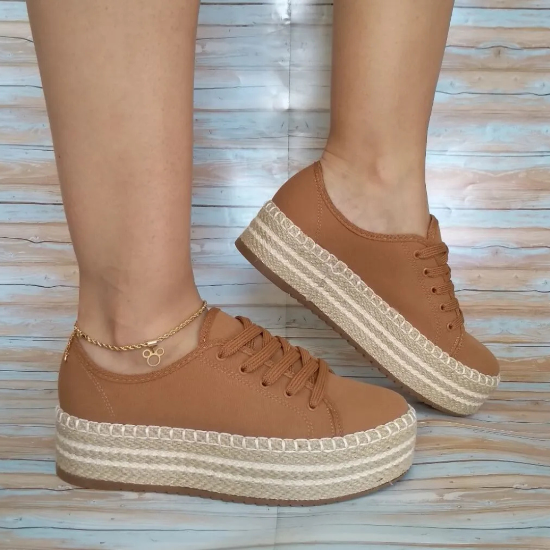 Mocassins de Plataforma para Mulher