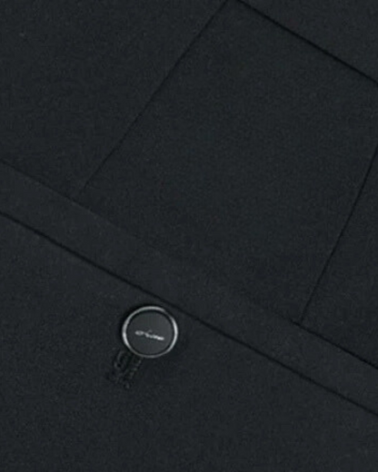 Calças de Fato com Forro de Felpa Elástica na Moda para Homem