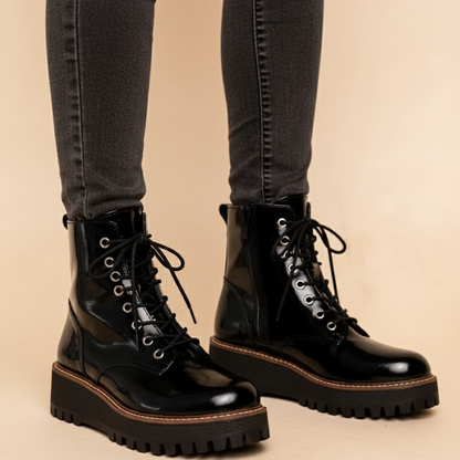Botas Urbanas de Plataforma com Sola Track
