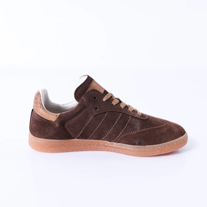 Sapatilhas de Camurça com Palmilhas Ortopédicas para Mulher