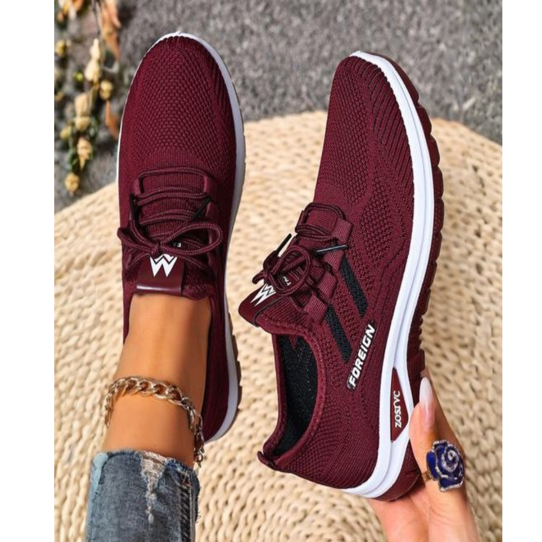 Zapatilhas Desportivas De Estilo Versátil Para Mulher