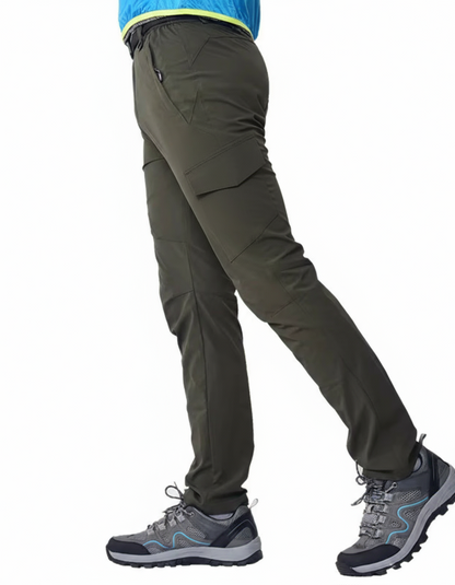 Calças de exterior de secagem rápida para homem