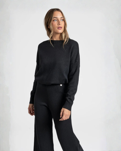 Conjunto Armonias de Duas Peças de Malha para Mulher