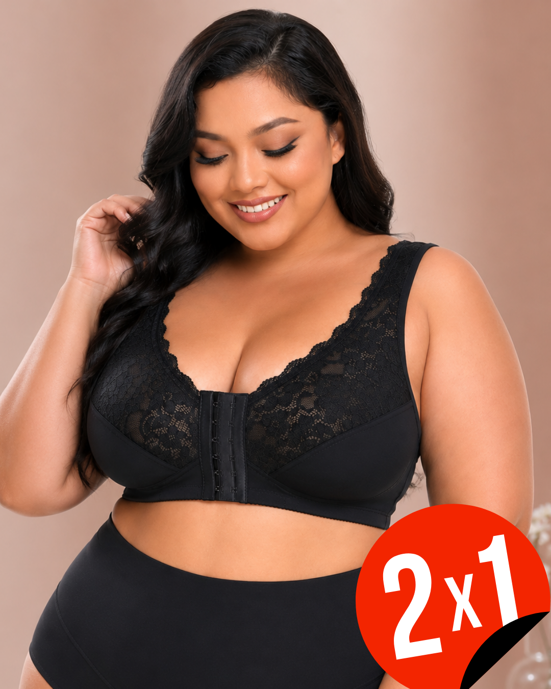 Soutien de renda com fecho frontal (OFERTA 2X1)
