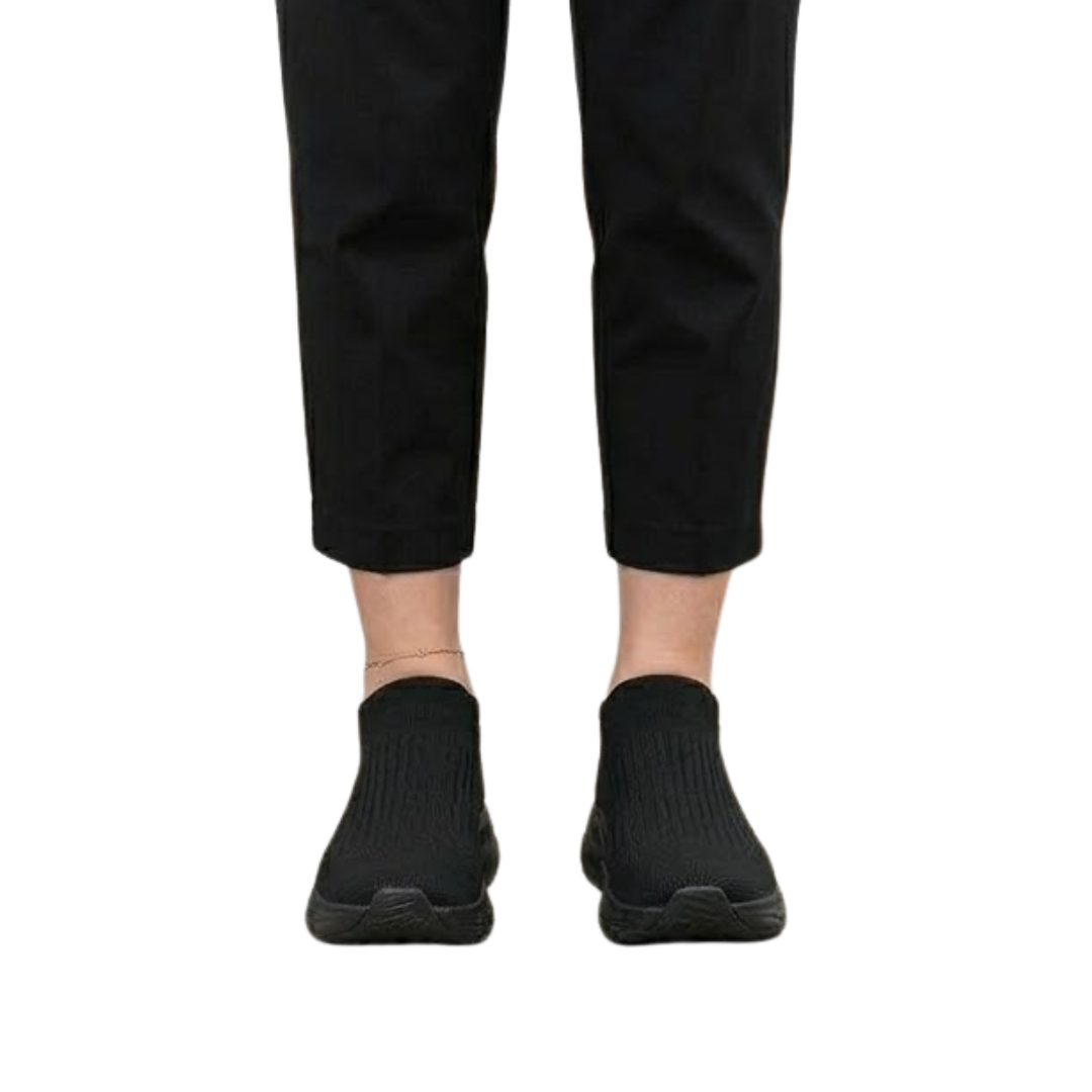 Ténis ortopédicos em malha com suporte anatómico avançado