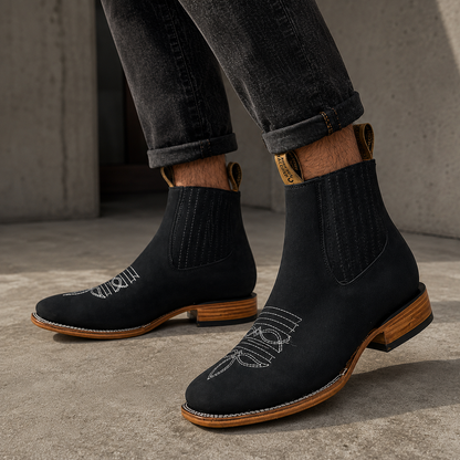Botas de ganga com sola resistente