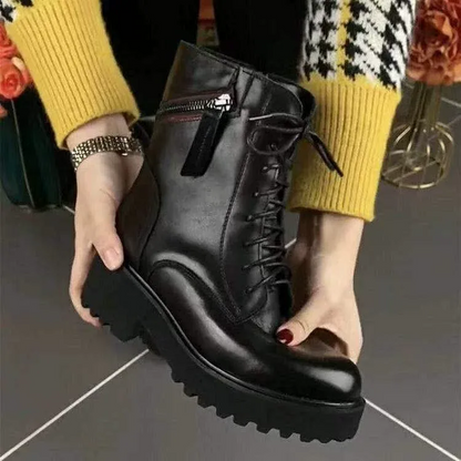 Botins em Pele Elegantes e Resistentes