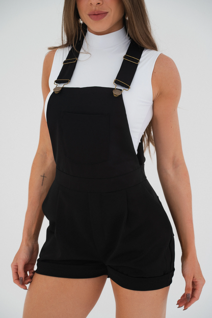 Jardineiras de Alfaiataria Curtas